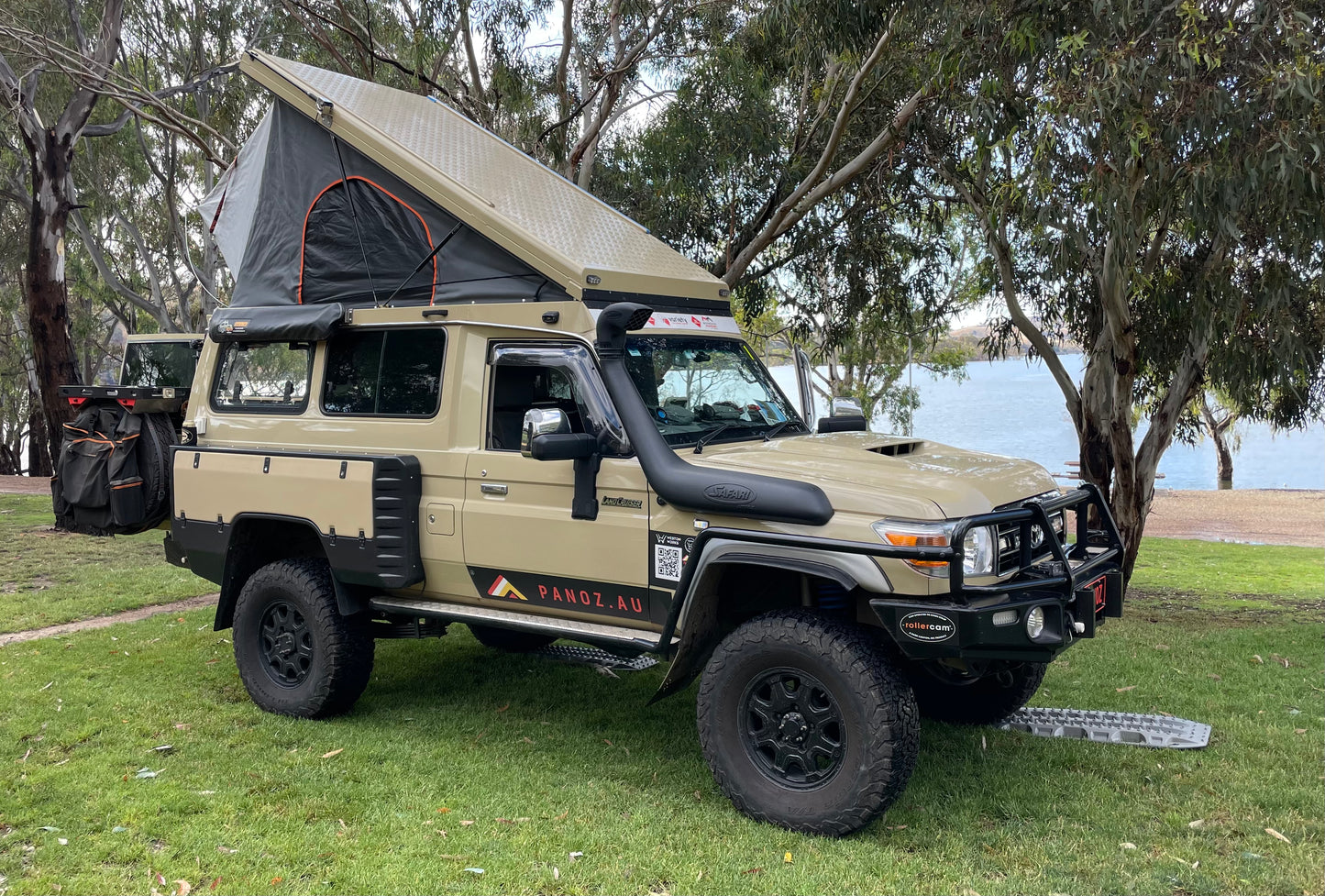 Panoz Panniers to suit Troop Carrier - Weston Works