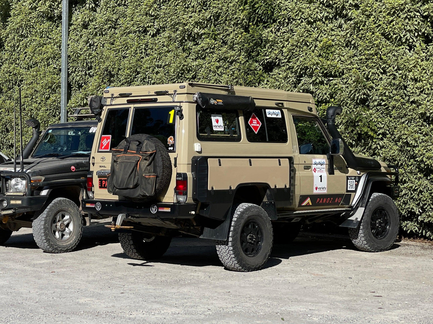 Panoz Panniers to suit Troop Carrier - Weston Works