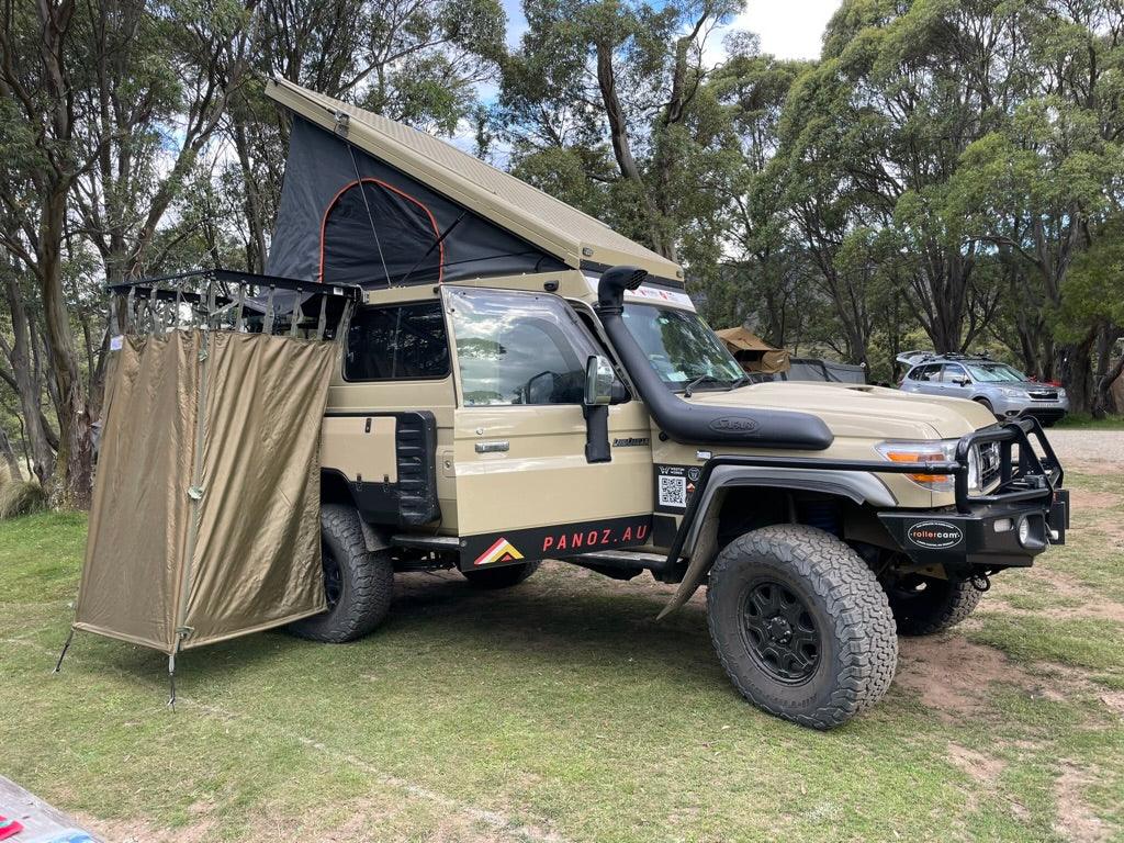 Panoz Panniers to suit Troop Carrier - Weston Works