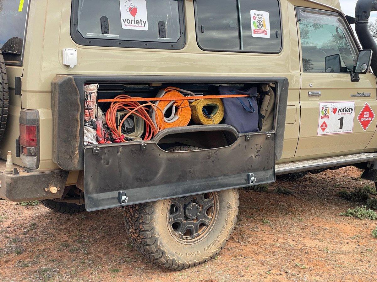 Panoz Panniers to suit Troop Carrier - Weston Works