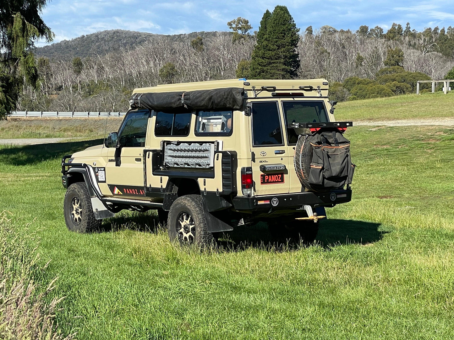 Panoz Panniers to suit Troop Carrier - Weston Works