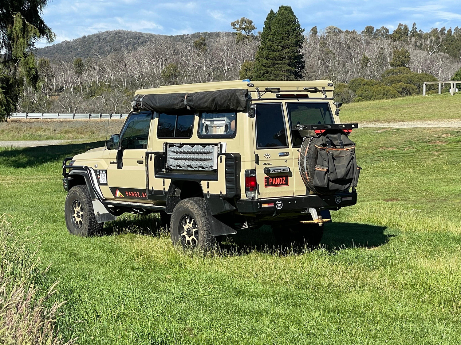 Panoz Panniers to suit Troop Carrier - Weston Works