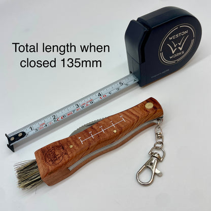 Cooka Cut'a (Mushroom Field Paring Knife with Brush)