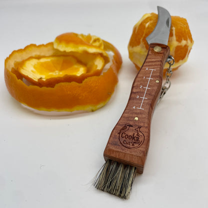 Cooka Cut'a (Mushroom Field Paring Knife with Brush)