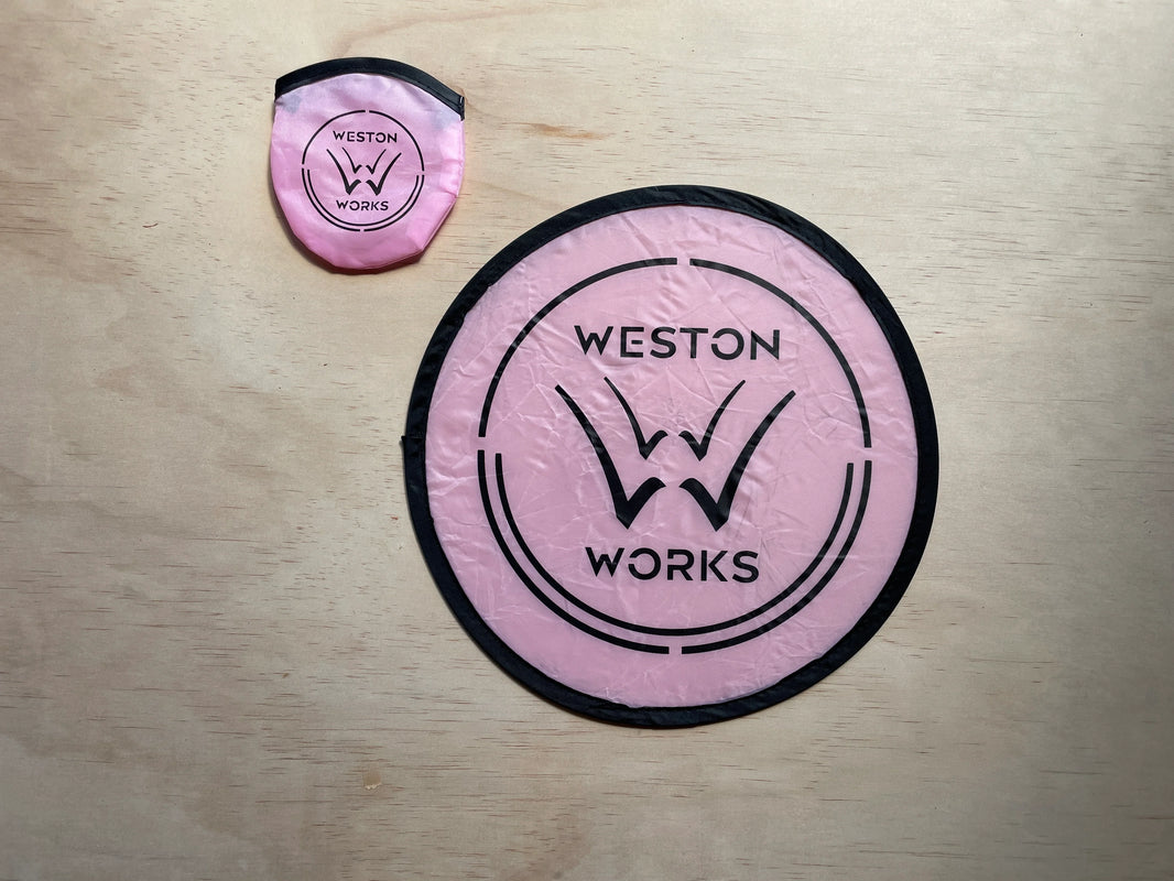 Frisbee Fire Fan - Weston Works