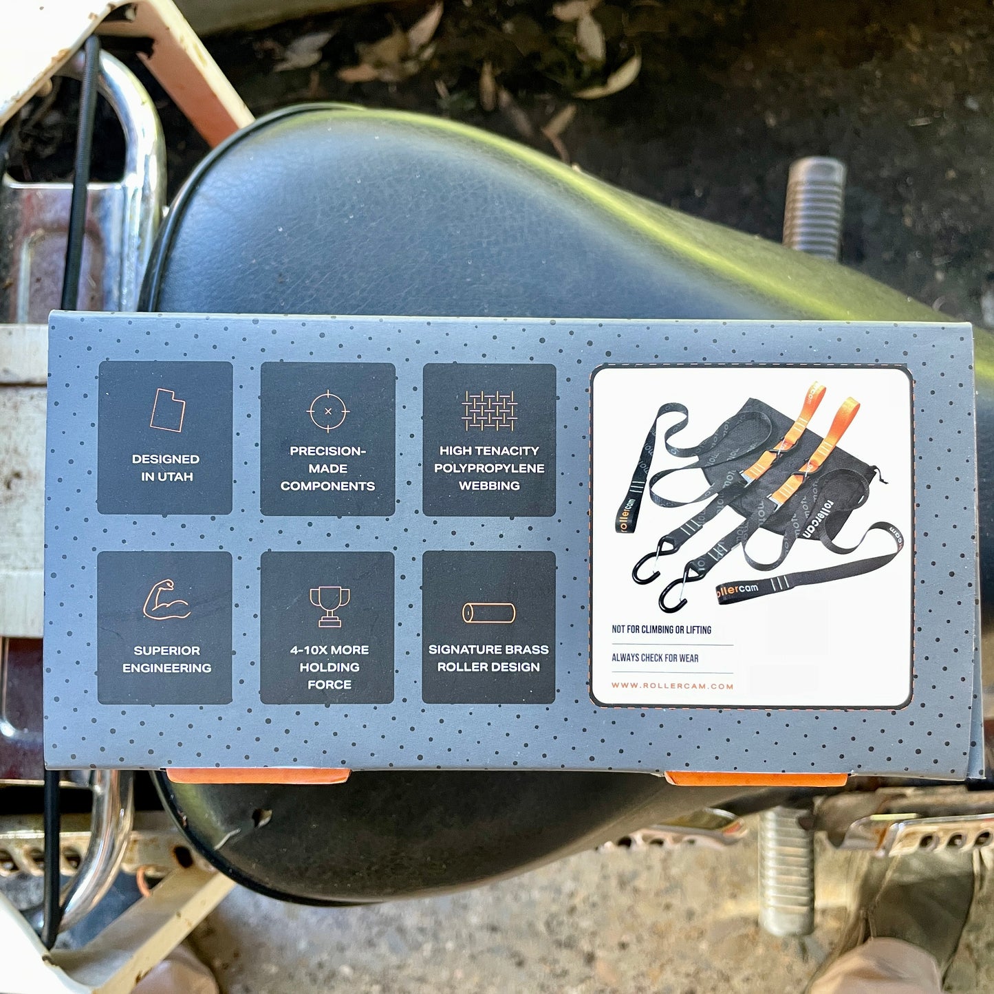Rollercam Moto Straps