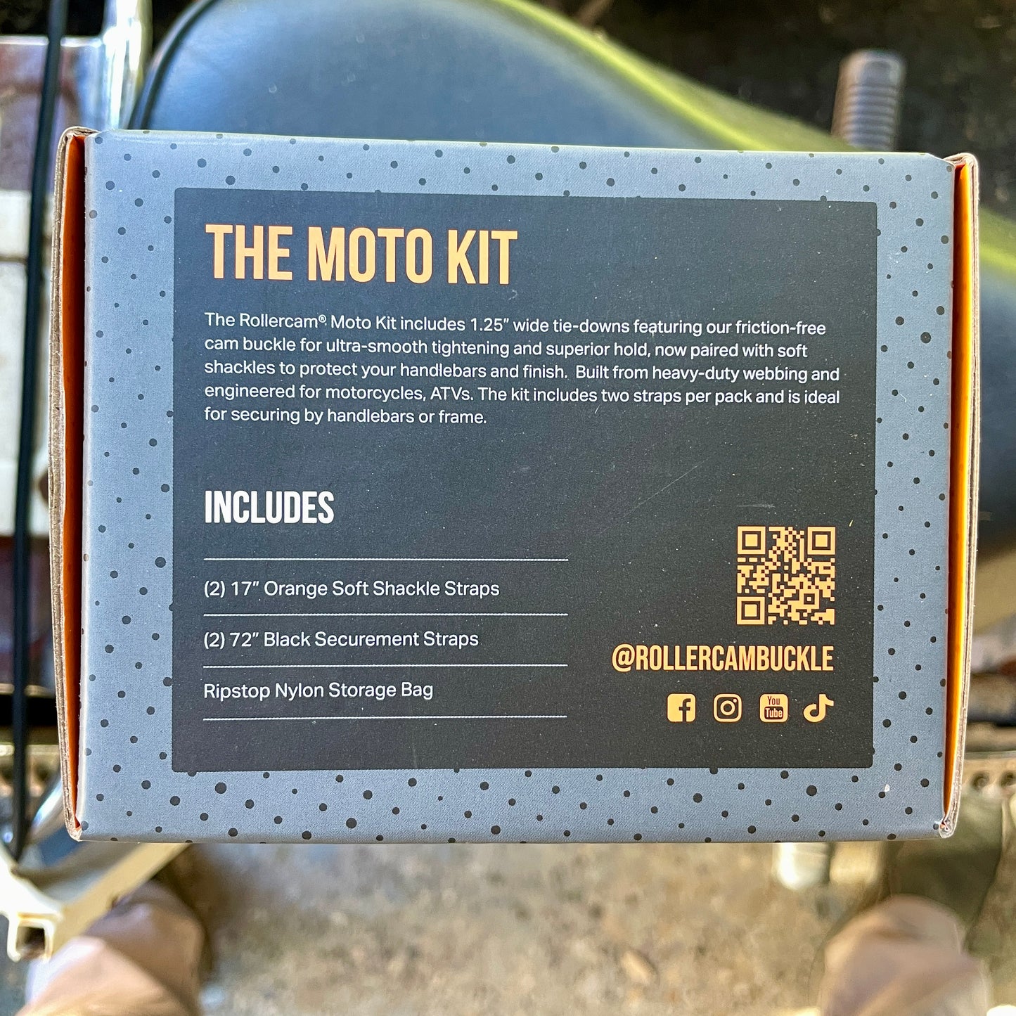 Rollercam Moto Straps