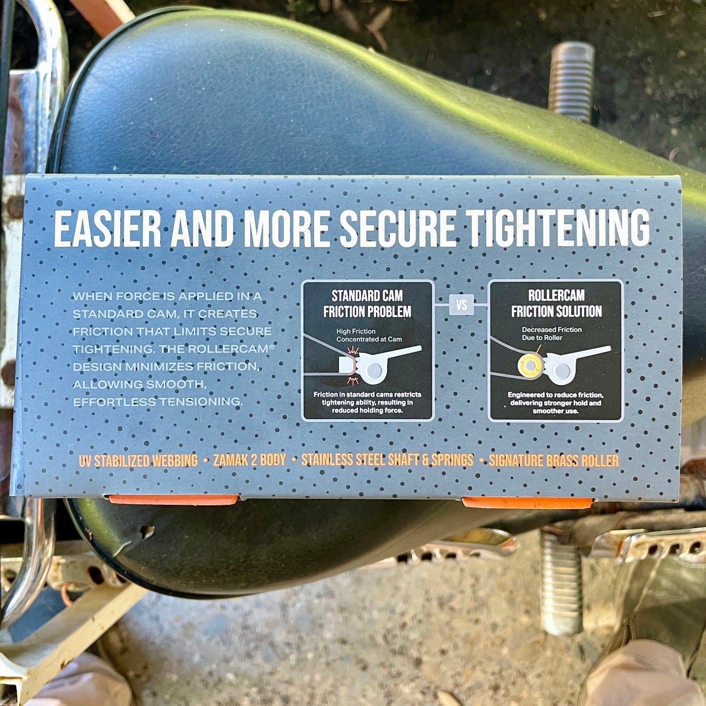 Rollercam Moto Straps