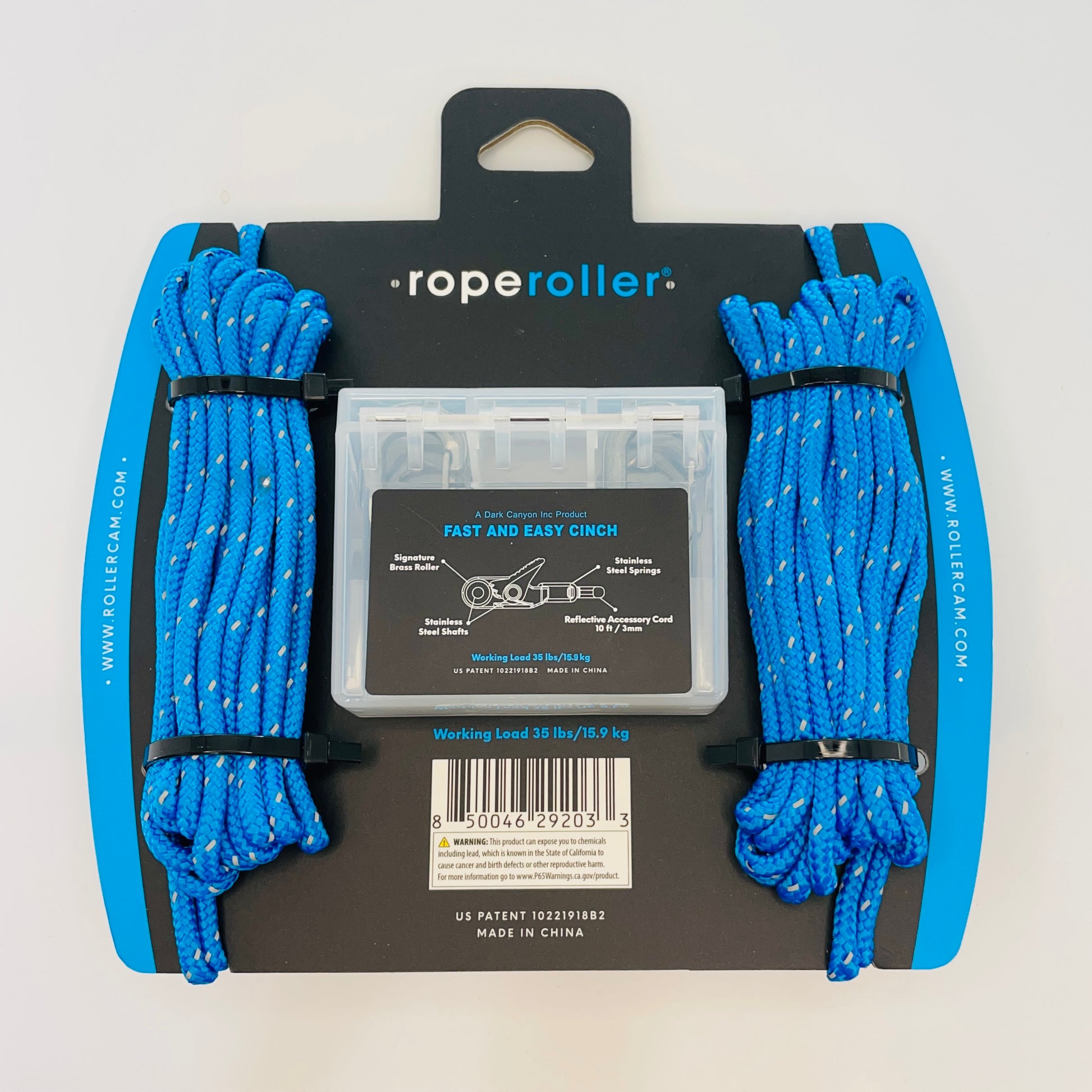 Roperoller - 6 Pack with 6m Rope - Back