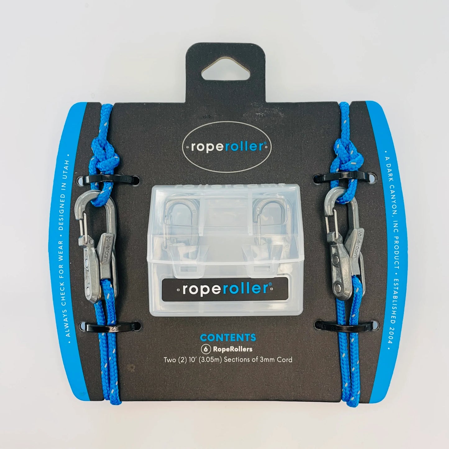 Roperoller - 6 Pack with 6m Rope - Front