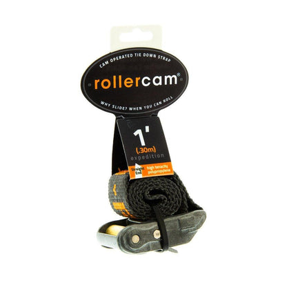 Rollercam Standard Duty Straight End 25mm tie-down strap product shot