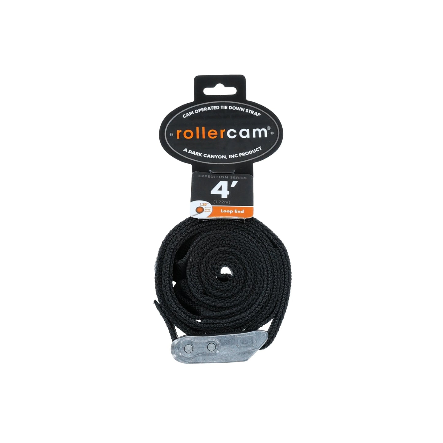 Rollercam Heavy Duty Loop End 32mm tie-down strap for demanding setups