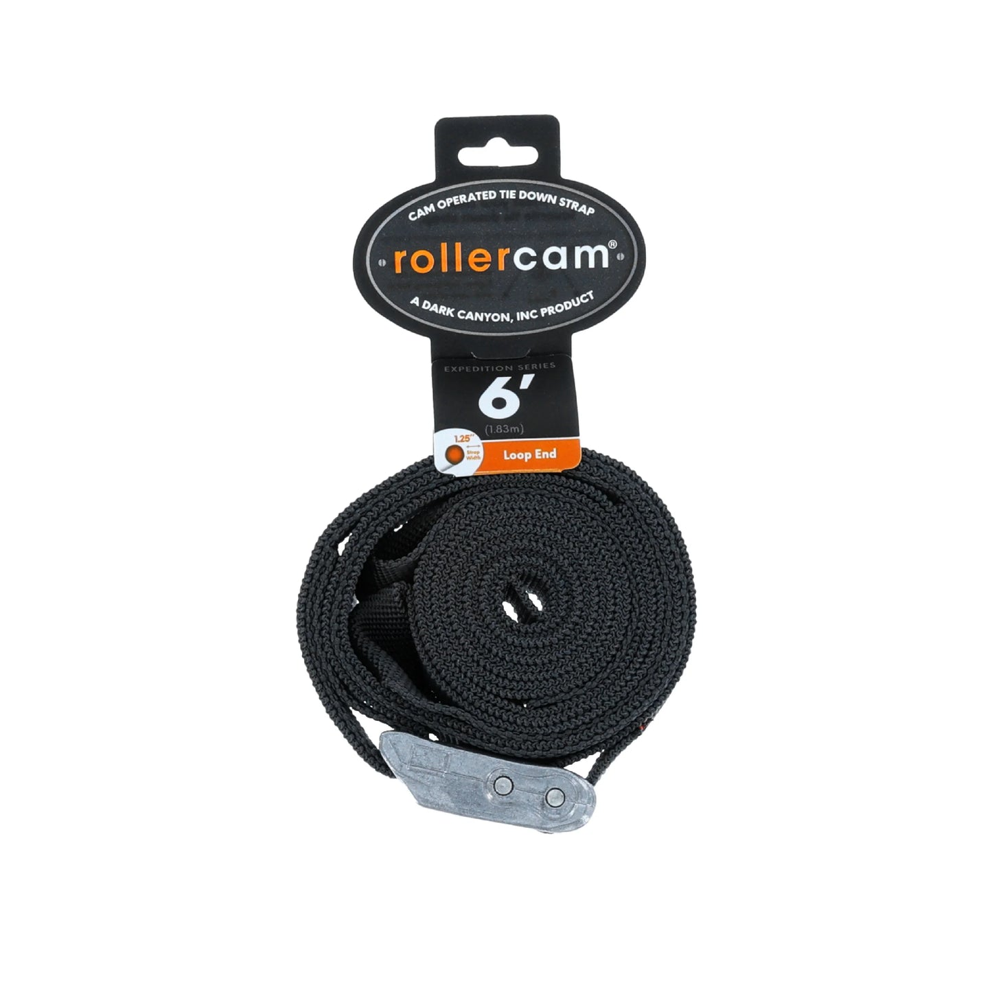 Rollercam Heavy Duty Loop End 32mm tie-down strap for demanding setups