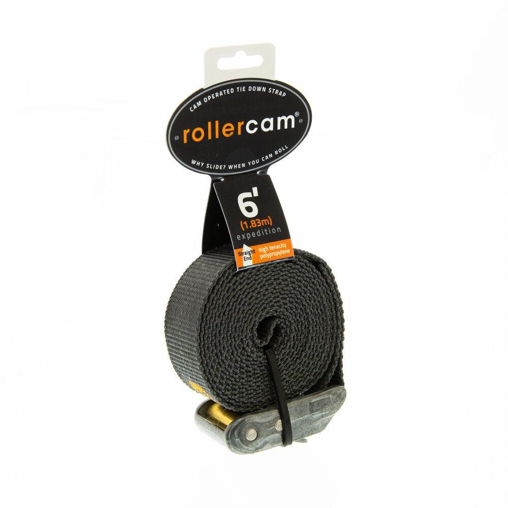 Rollercam Standard Duty Straight End 25mm tie-down strap product shot