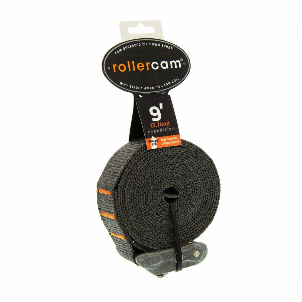 Rollercam Standard Duty Straight End 25mm tie-down strap product shot
